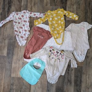 12-18M Bib and Onesie Bundle